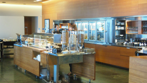 Air NZ Sydney Lounge Food