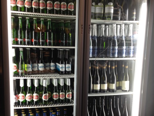 Air NZ lounge beverages