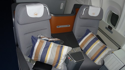 Lufthansa round the world business