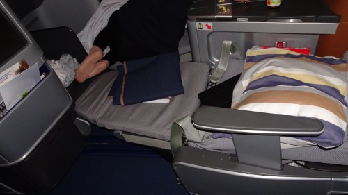 Lufthansa business flat beds