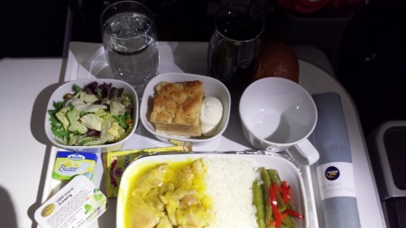 lufthansa premium economy meal