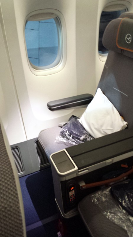 Lufthansa premium window seat
