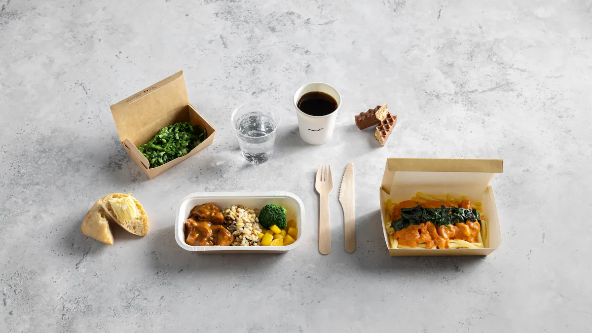 Finnair Economy Meal - Long haul flight