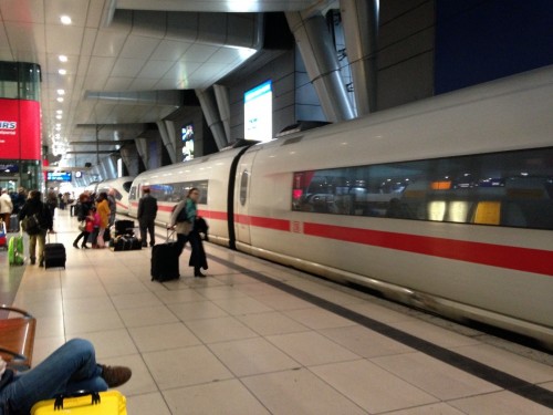 Frankfurt airport train