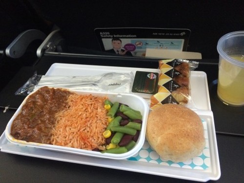 Air NZ Economy Meal