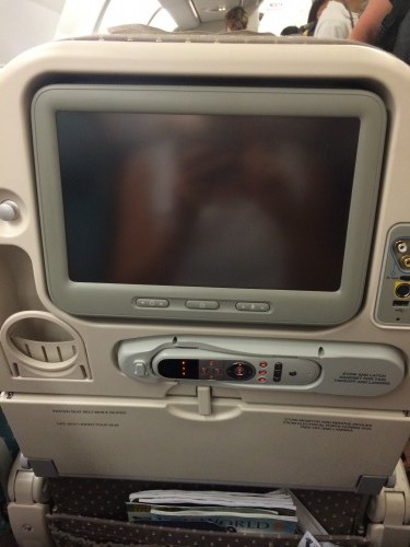 Singapore Airlines A330 entertainment