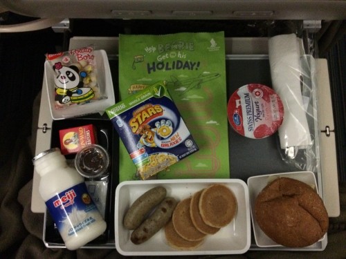 Singapore Airlines child meal breakfast