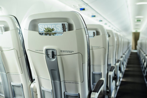 The new A380 business class footrest.