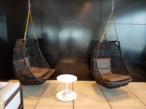 Storage options include a covered compartment, magazine pouch and bedding in the foot well.