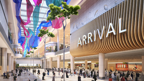 Changi Airport Terminal 4 Arrivals