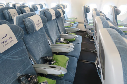Finnair Economy Comfort seats have An additional 8-13cm of legroom.