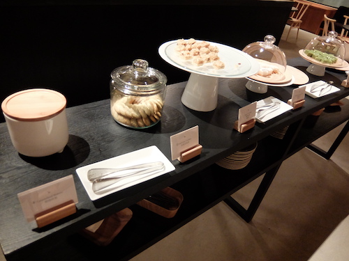 Dessert and sweet options.