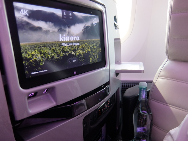 Drinks table, controllers and storage options to your side.