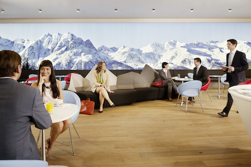 Austrian Airlines Senators Lounge Vienna Airport