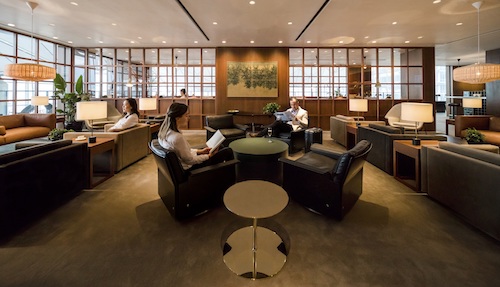 The Deck, Cathay Pacific's newest Hong Kong Lounge.