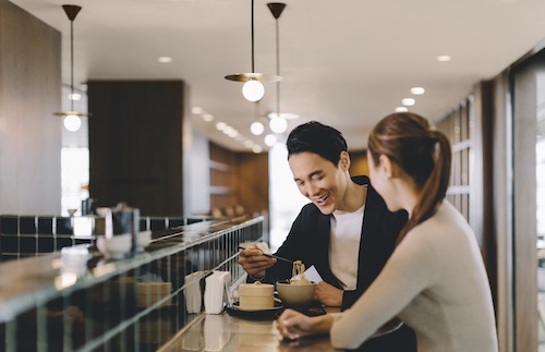 Cathay Pacific's iconic The Noodle Bar