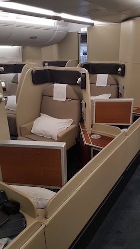 Qantas A380 First Class Cabin
