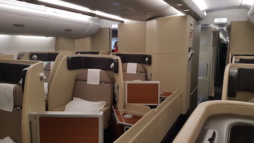 Qantas A380 First Class Cabin