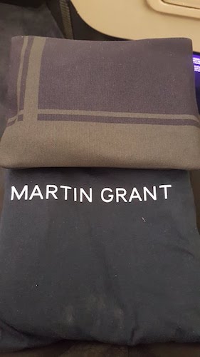 Martin Grant Pyjamas for Qantas first class