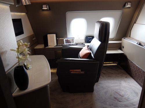 Singapore Airlines Private Suites.