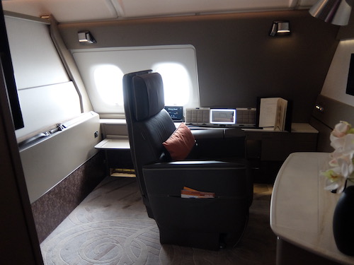 Singapore Airlines Private Suites.