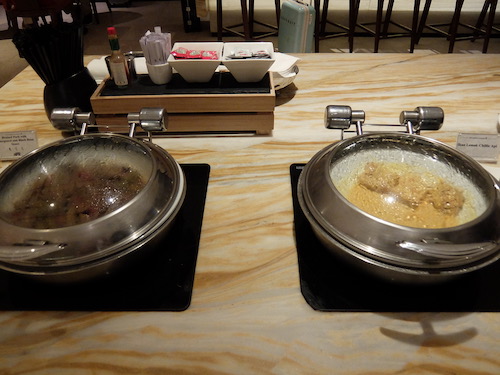 Hot and Cold meals are available at the buffet.