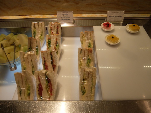 Hot and Cold meals are available at the buffet.