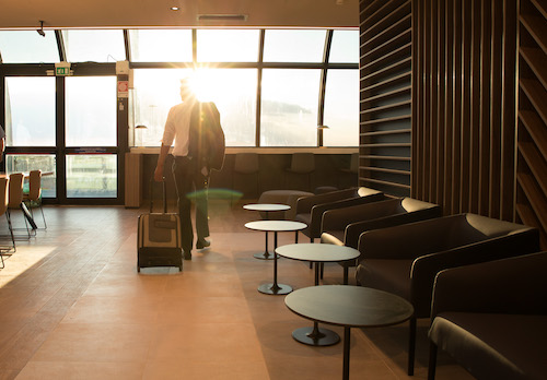 The new Star Alliance lounge in Rome FCO Airport