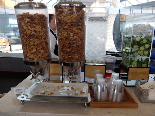 Lunch at the United Club in Newark Airport