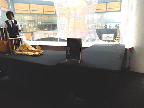 Mimosa Station in the United Club lounge from 12pm