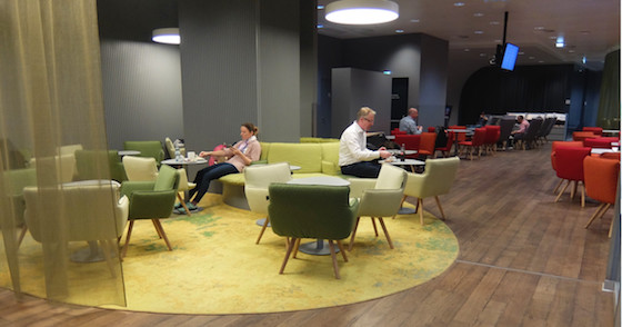 Austrian Airlines Schengen Area Lounge, Vienna Airport