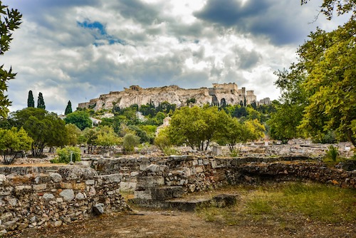 round the world airfare including Athens