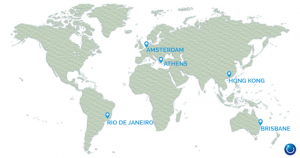 round the world airfare including South America