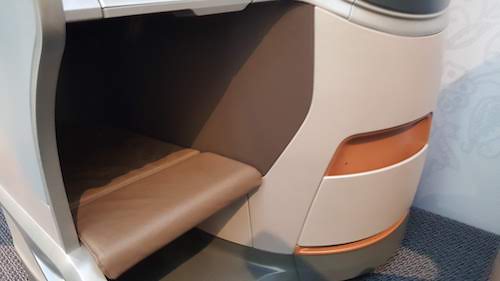 Footrest and storage