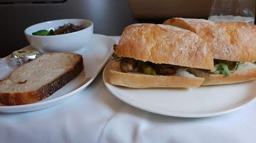 Chicken Ciabatta with Avocado, Rocket and Chipotle Mayonnaise