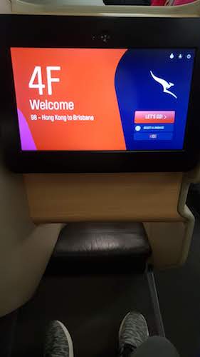 Touch screen and on demand entertainment.