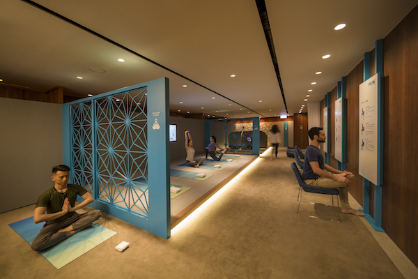 Space is also dedicated to self practice Yoga.