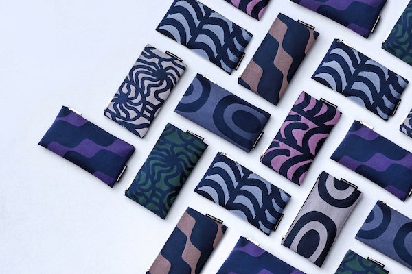 New Finnair Business Class Amenity Kits in 8 Marimekko designs