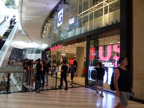 Shopping at The Jewel