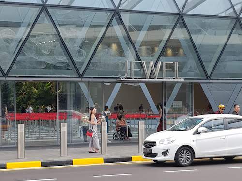 Entrance to The Jewel, Singapore Changi Airport