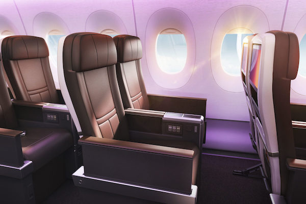 Virgin Atlantic new A350 premium economy