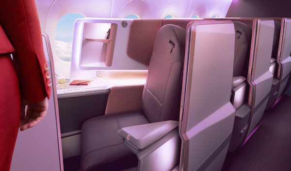 Virgin Atlantic new A350 Upper Class seat