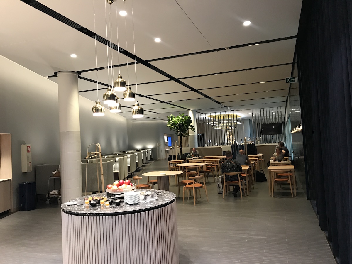 The standalone cheeseboard overlooking the dining area.