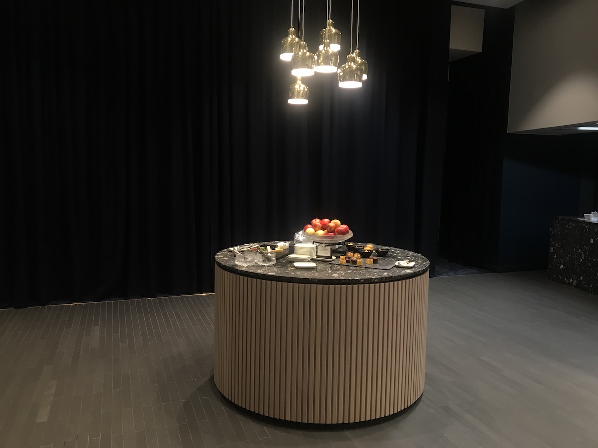 The impressive cheeseboard in Finnair's Platinum lounge