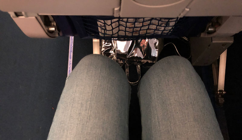 Lufthansa Economy Class Seat Legroom