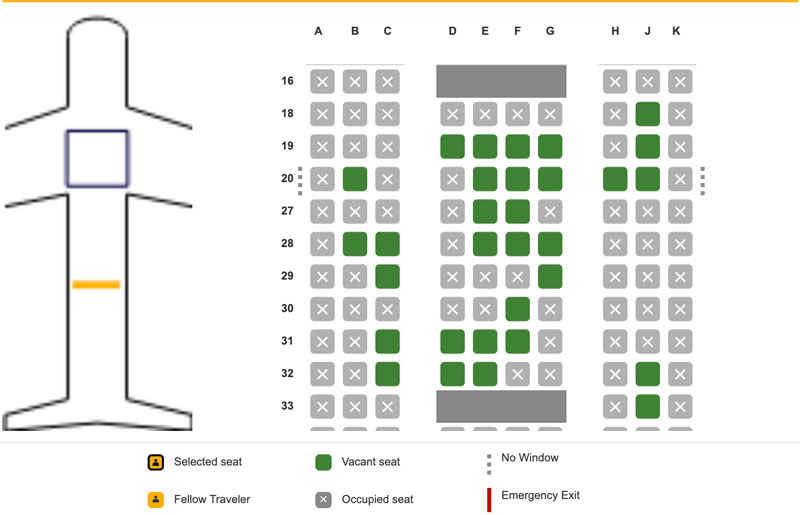 Lufthansa online check in and seat selection