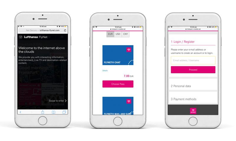 Lufthansa Inflight WiFi