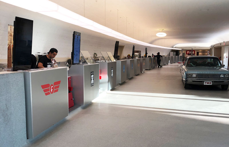 The TWA Hotel Dining Hall