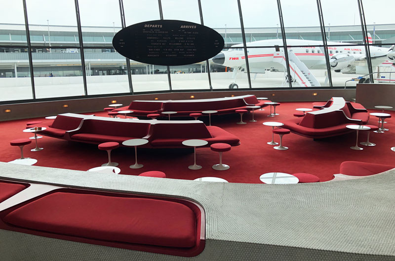 The Sunken Lounge at the TWA Hotel