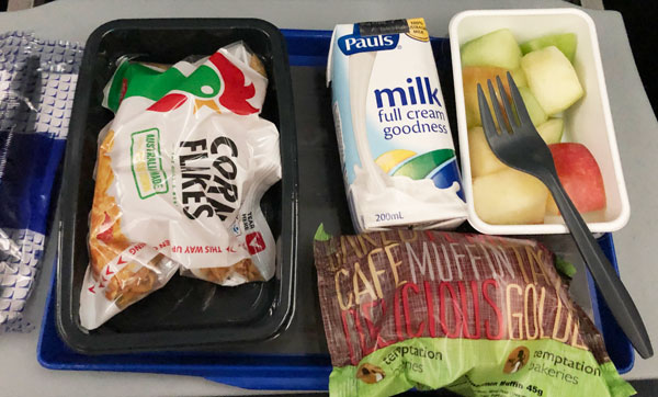 United Airlines Breakfast